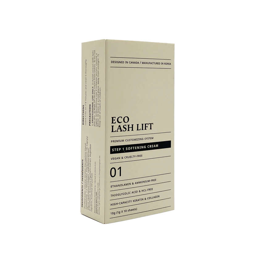 Étape 1 Softening Cream (Sachets) - Eco Lash Lift by ElysiaLab