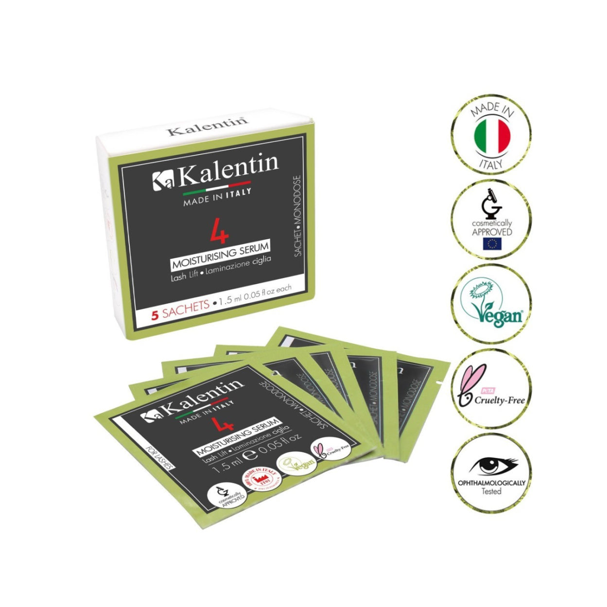 Sérum nourrissant - Paquet de 5 sachets de 1,5ml - Kalentin