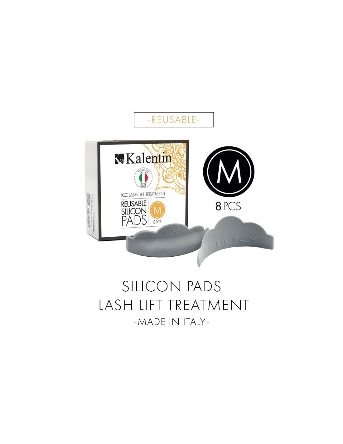 4 paires silicones reutilisables-M-Kalentin
