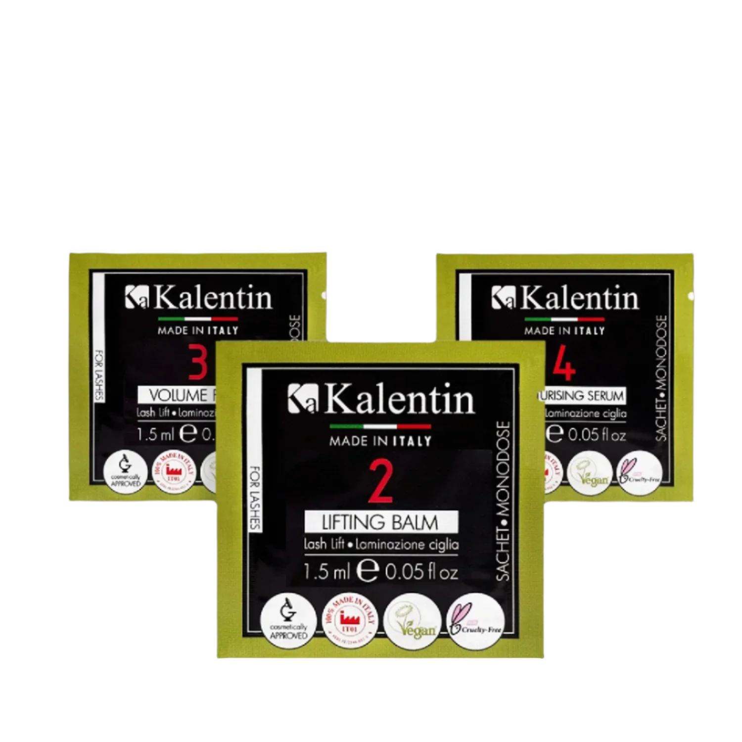 Kit découverte pro Kalentin pour rehaussement de cils