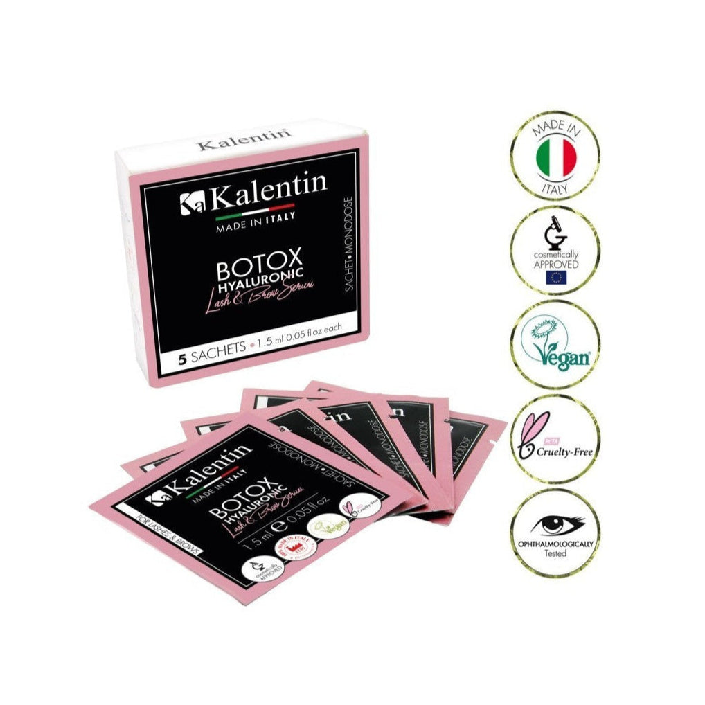 Lash Brow Botox - Paquet de 5 sachets de 1,5ml - Kalentin