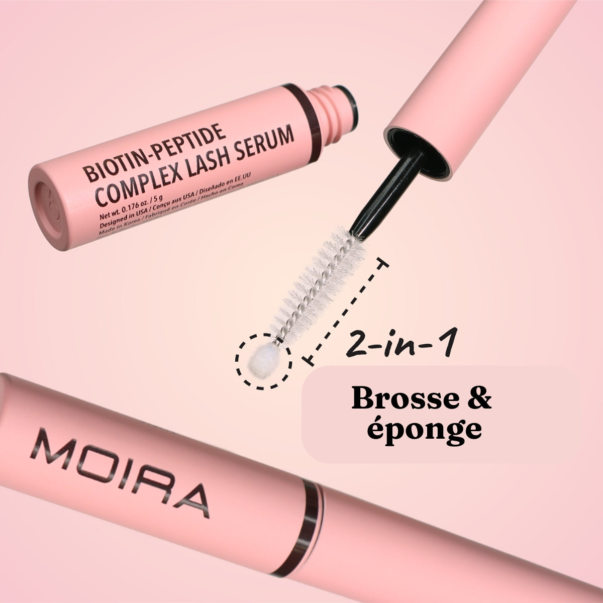 Sérum pour cils au complexe Biotine-Peptide - Moira