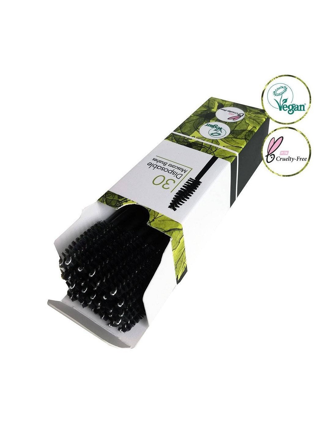 30 brossettes cils et sourcils - Kalentin